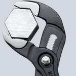 KNIPEX Cobra Wasserpumpenzange, 150 mm, Muttern bis 30 mm, Rohre bis 36 mm, Feinverstellung per Knopfdruck 87 01 150/ 87 05 250 29,74 PRIME