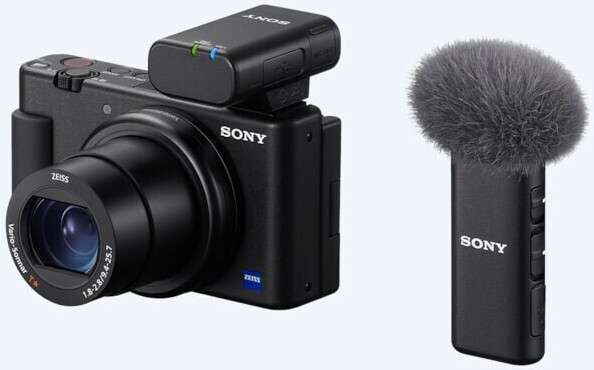 Sony ZV-1, + BT Handgriff, + Sony Microphone im Bundle