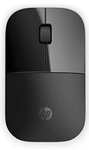 [CB] HP Z3700 Schwarze 2,4 GHz USB Slim Wireless-Maus mit blauer LED optischem 1200-DPI-Sensor, bis zu 16 Monate Akkulaufzeit