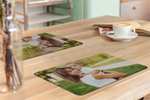 Tischsets mit eigenem Foto mit 75% Rabatt! 4 Stück 45x30 cm ab € 14,95, 6 Stück 45x30 cm ab € 22,43