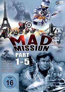 Alle 5 Teile der Mad Mission Reihe auf DVD