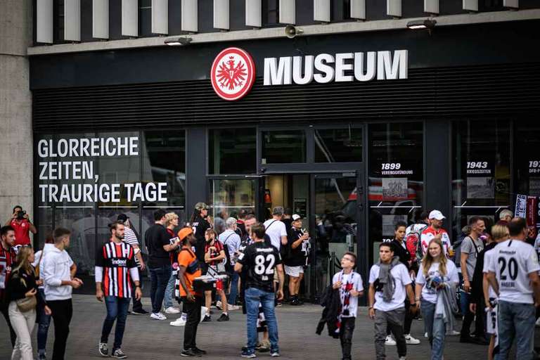 Eintracht Frankfurt Museum heute freier Eintritt