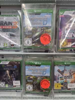 Lokal: Düsseldorf Saturn: jede Menge reduzierte Spiele u.a. Landwirtschafts-Simulator 22 Xbox One für 10 €