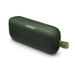 Bose SoundLink Flex Bluetooth Speaker, kabelloser, wasserdichter, tragbarer Outdoor-Lautsprecher, Zypressengrün - Limited Edition