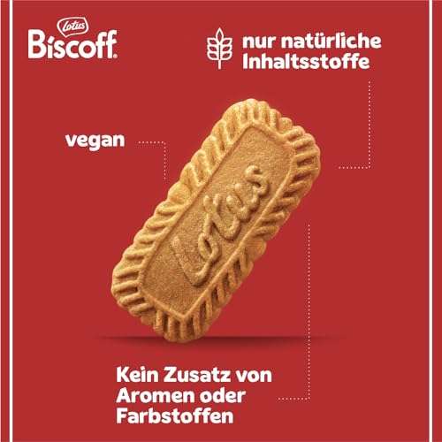 Lotus Biscoff | Original Karamellisierter Keks | Einzigartiger Knuspriger Geschmack | Vegan | 4 x 250g | 1 kg [PRIME/Sparabo]