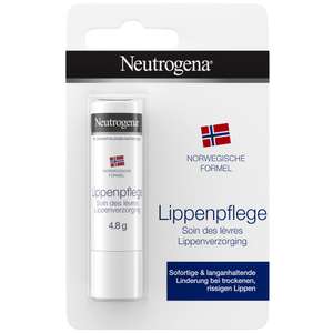 [AMAZON / Sparabo] Neutrogena Lippenpflege (4,8 g), Lippenpflegestift mit Glycerin für trockene rissige Lippen
