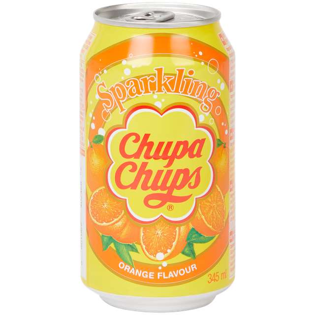 Chupa Chups Sparkling Drink verschiedene Sorten (Orange / Strawberry and Cream) [Lokal Action]