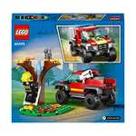 LEGO 60393 City Feuerwehr-Pickup Set, Feuerwehr-Spielzeugauto mit Feuerwehr-Einsatzkraft für 6,99€ (Prime)