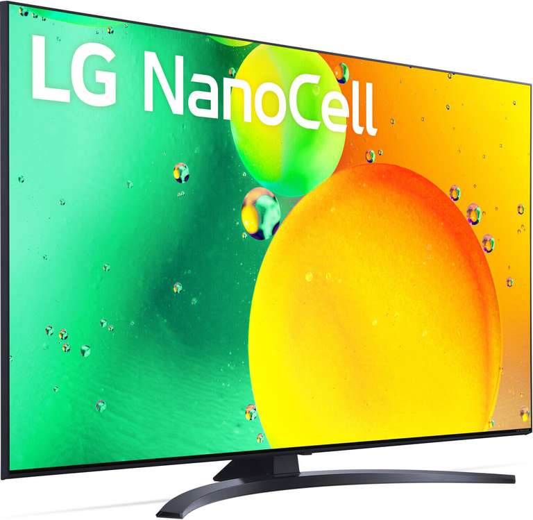 LG 55NANO766QA NanoCell TV (Flat, 55 Zoll / 139 cm, UHD 4K, SMART TV, webOS 6.0