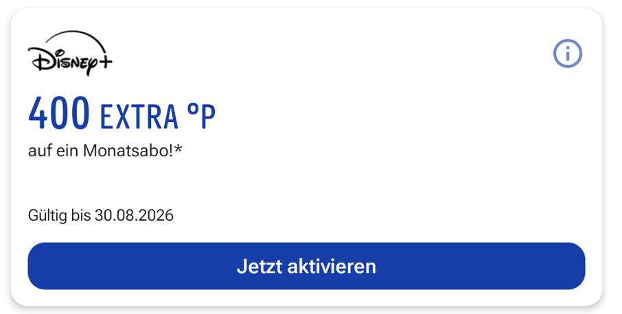 400 Payback Punkte für 1 Monat Disney+ (ohne Werbung durch Trick) - bspw. in "Der Teufel trägt Prada 2"