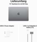 Apple 2023 MacBook Air Laptop mit M2 Chip: 15,3" Liquid Retina Display, 8GB RAM, 256 GB SSD Speicher