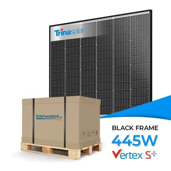 36 × Trina Vertex S+ 445Wp Glas-Glas Black Frame Solar Module TSM-NEG9R.28 \ 72,9€ pro Stück