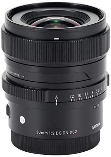 Sigma 20mm f2 DG DN Contemporary Objektiv für Sony E Mount