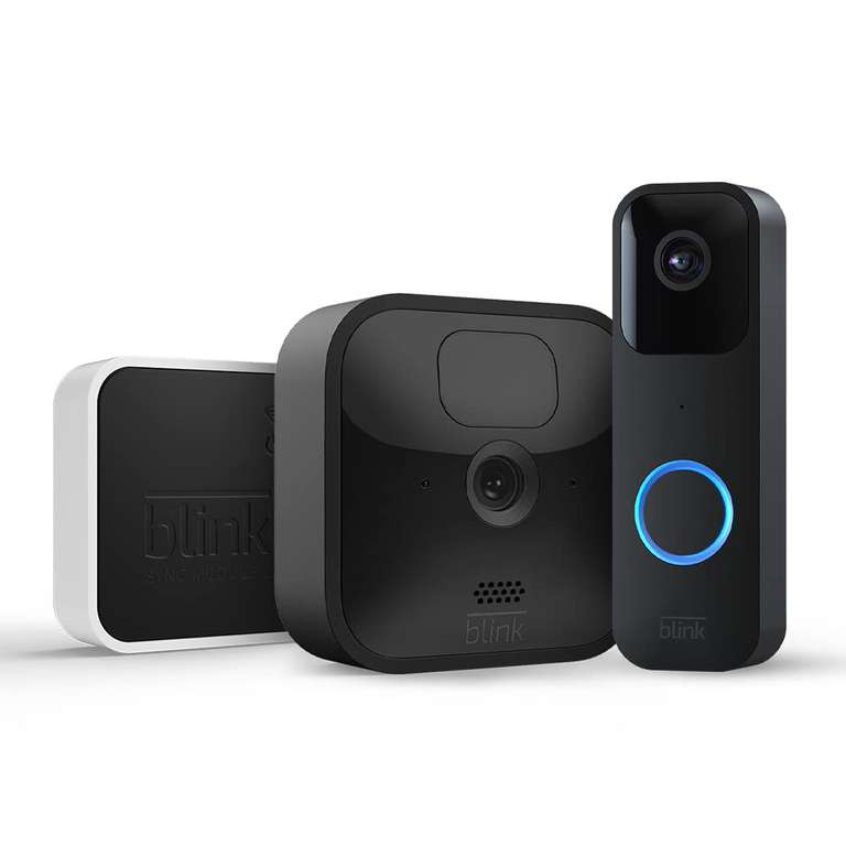 Amazon - Blink Outdoor Camera+Video Doorbell+Sync Modul im Bundle!