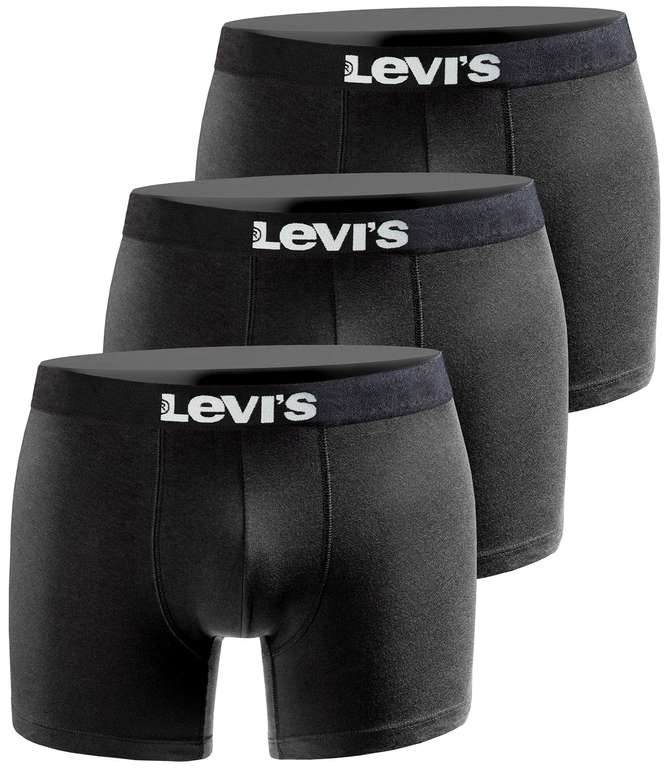 [Amazon Prime] Levi's Herren Boxershort Print Limited Black Edition 3er Pack S-XXL