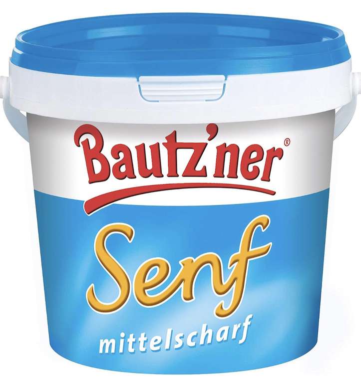 Bautzner Senf mittelscharf 1KG [Netto MD]