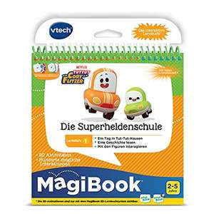 VTech Tut Tut Cory Flitzer: Die Superheldenschule - Lernbuch MagiBook 3D