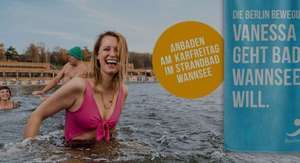 [Strandbad Wannsee] Kostenloser Eintritt über Ostern | inkl. 2 mobile Saunen und Strandkörben | 29.3. - 01.04. | lokal Berlin