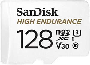 SanDisk High Endurance microSDXC Speicherkarte 128 GB (Amazon Prime)