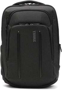 Thule Crossover 2 Backpack 20L - Schwarz (RFID-Schutztasche, Organizer-Fach, Laptop- und Tablet-Schutz)