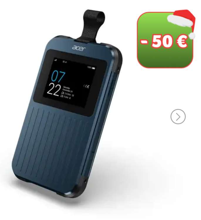 Acer Mobiler Wi-Fi 5G Hotspot | Enduro Connect M3 Router (€50,- Rabatt)