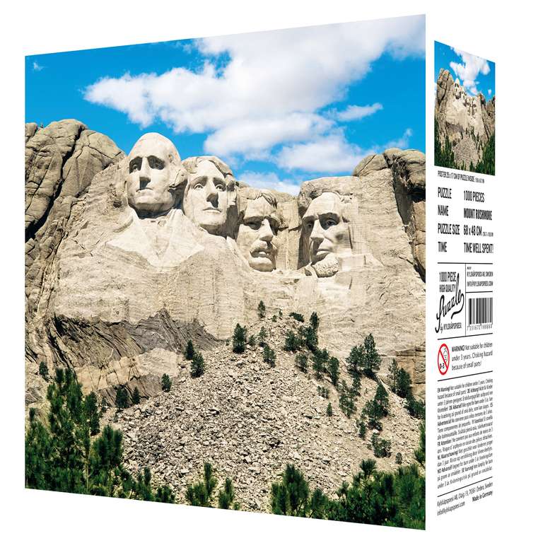 PUZZLE "Mount Rushmore" mit 30% Direktrabatt