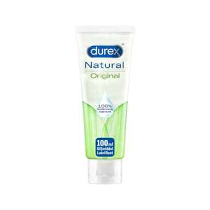 Durex Naturals Gleitgel, 100% natürliche Inhaltsstoffe, Intimgel, 100 ml (Prime)