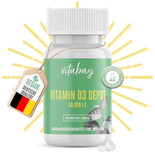 Prime Vitabay - Vitamin D3 Depot 50.000 I.E.