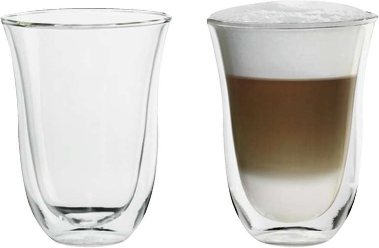 De'Longhi Thermoglas Latte Macchiato Doppelwandig 2er Set für 11,94€ inkl. Versand (LIDL)