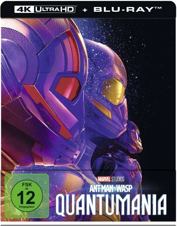 Ant-Man and the Wasp: Quantumania (2023) (Limited Edition, Steelbook, 4K Ultra HD + Blu-ray)