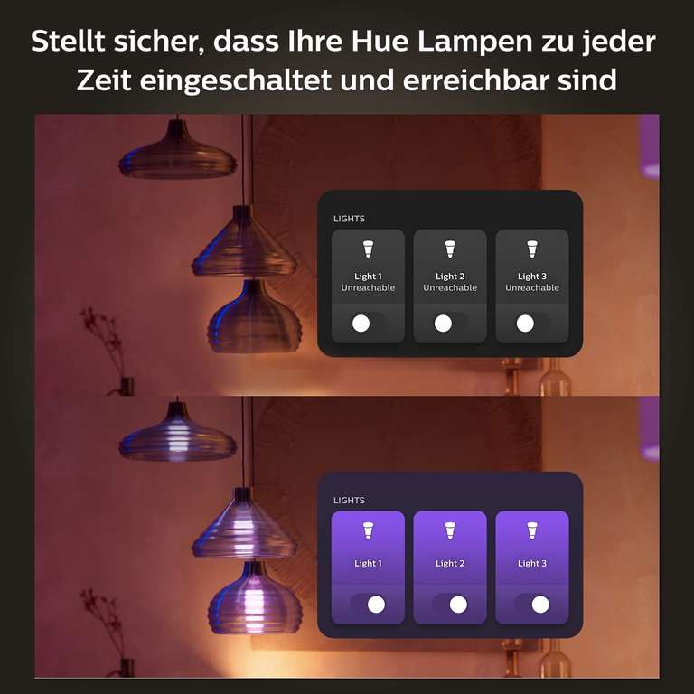 2x Philips Hue Wall Switch Module (Unterputz-Wandschalter, ZigBee)