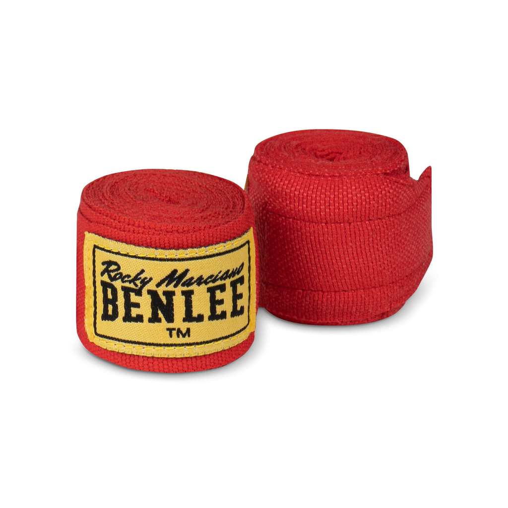 BENLEE Boxbandagen aus Baumwolle (450 × 5 cm, Rot oder Blau) für 5,99 € bei Amazon (Prime)