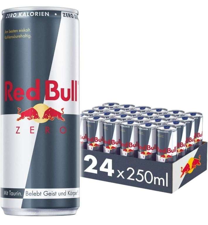 Red Bull Energy Drink Zero Dosen Getränke Zuckerfrei 24er prime sparabo