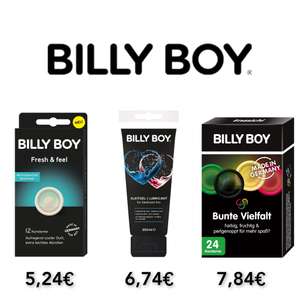 Billy Boy Fresh & Feel Kondome 12er, Gleitgel 200ml oder Mix-Sortiment 24er (Prime Spar-Abo)
