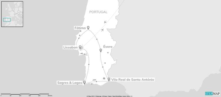 [Journaway] 8-Tägige Portugal Mietwagen Rundreise inkl. Direktflüge, mit 4* Hotels inkl. Frühstück und Bootstour ab 574€ p.P.