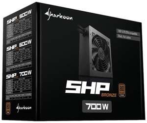 Sharkoon SHP 80 Plus Bronze 700W PC-Netzteil für 39,99€ inkl. Versand (Alternate)