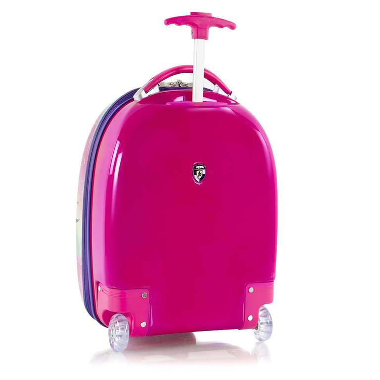 Heys Kids Einhorn Rainbow Trolley / Koffer | 46 cm, 2 Rollen, pink, Hartschale