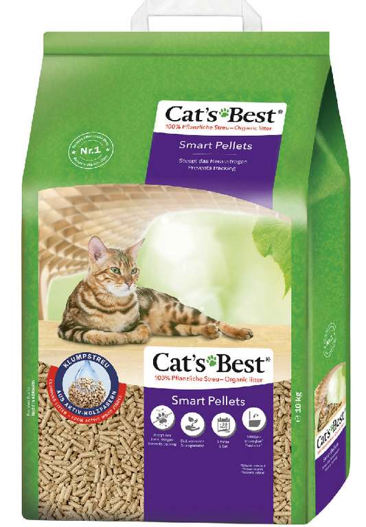 Cat‘s Best Smart Pellets 10kg/20l