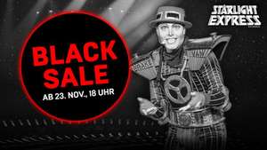 Starlight Express Black Sale: 26.11.23 - 30.6.24 77 € (PK 1) 55 € (PK2) (nur 23.11/24.11 buchbar)