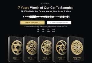 Cymatics Pristine Teaser Pack - 159MB Sample Pack gratis als Auftakt zur Free Sample Week