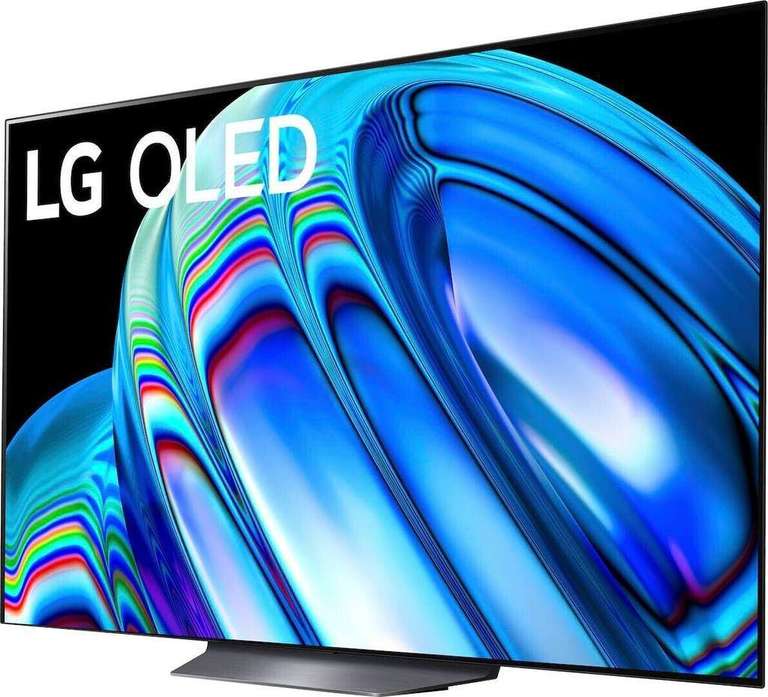 LG OLED77B23LA OLED-Fernseher (195 cm/77 Zoll, 4K Ultra HD, Smart-TV, bis zu 120Hz, α7 Gen5 4K AI-Prozessor, HDMI 2.1, Sprachassistenten)