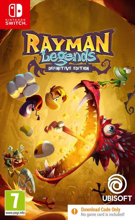 Nintendo Switch Spiel Rayman Legends Definitive Edition (HK Eshop)