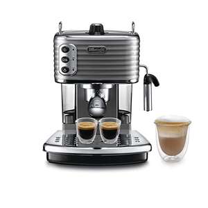 [Amazon WHD] De'Longhi ECZ 351.GY Scultura Espressomaschine (1100 W), grau, neu ca. 201€