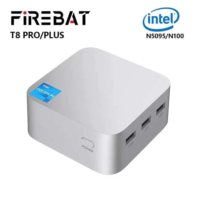 Firebat t8 plus mini pc N100 16 GB LPDDR5 512 GB SSD
