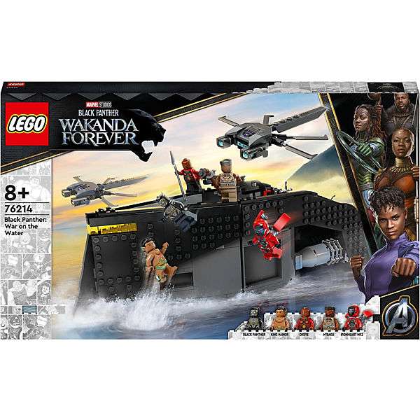 LEGO Super Heroes 76214 Black Panther: Duell auf dem Wasser Alltime-Bestpreis!!!