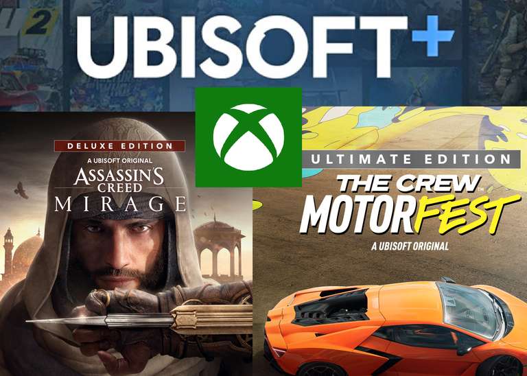 [Ubisoft+ Abo /Xbox Türkei] The Crew Motorfest Ultimate + Assassin's Creed Mirage (türkische Kreditkarte erforderlich)