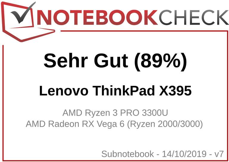Lenovo ThinkPad X395 13.3" 300 Nits Laptop - AMD Ryzen 5 Pro 16GB RAM 256GB m.2 NVMe SSD 2x USB-C HDMI 2.0 LTE WWAN - refurbished Notebook