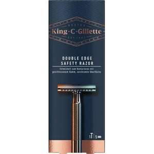 King C Gillette Rasierer + Austauschbare Klingen 5 Stk.