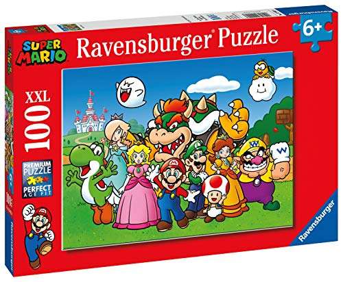Ravensburger Puzzle - Super Mario Fun (12992) | 100 XXL-Teile [Amazon Prime]
