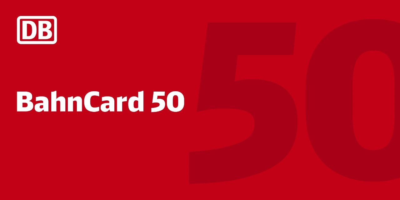 BahnCard 50 Aktionspreise: My BC50 65€ & 1.Kl 209€ | BC50 199€ & 1.Kl 429€ | Senioren BC50 99€ & 1.Kl 209€ | BC Business 50 279€ & 1.Kl 559€